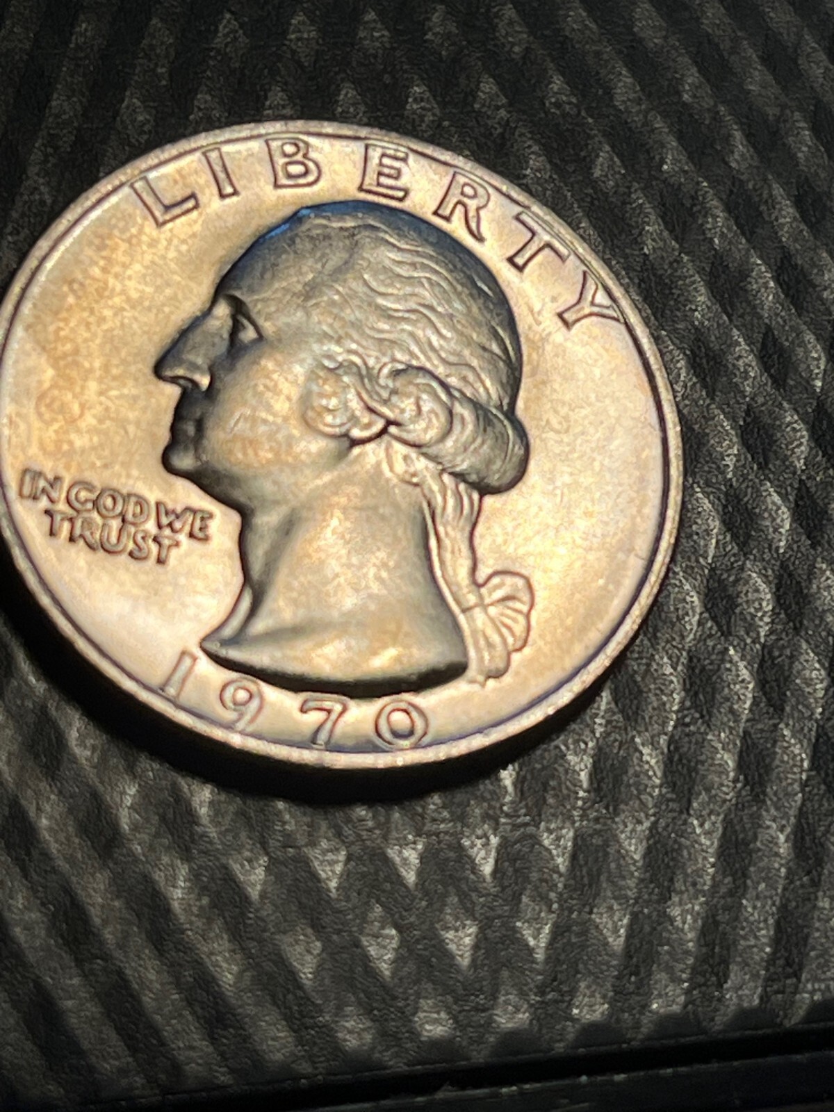 1970 Washington Quarter Gem BU Uncirculated MS Sharp Strike