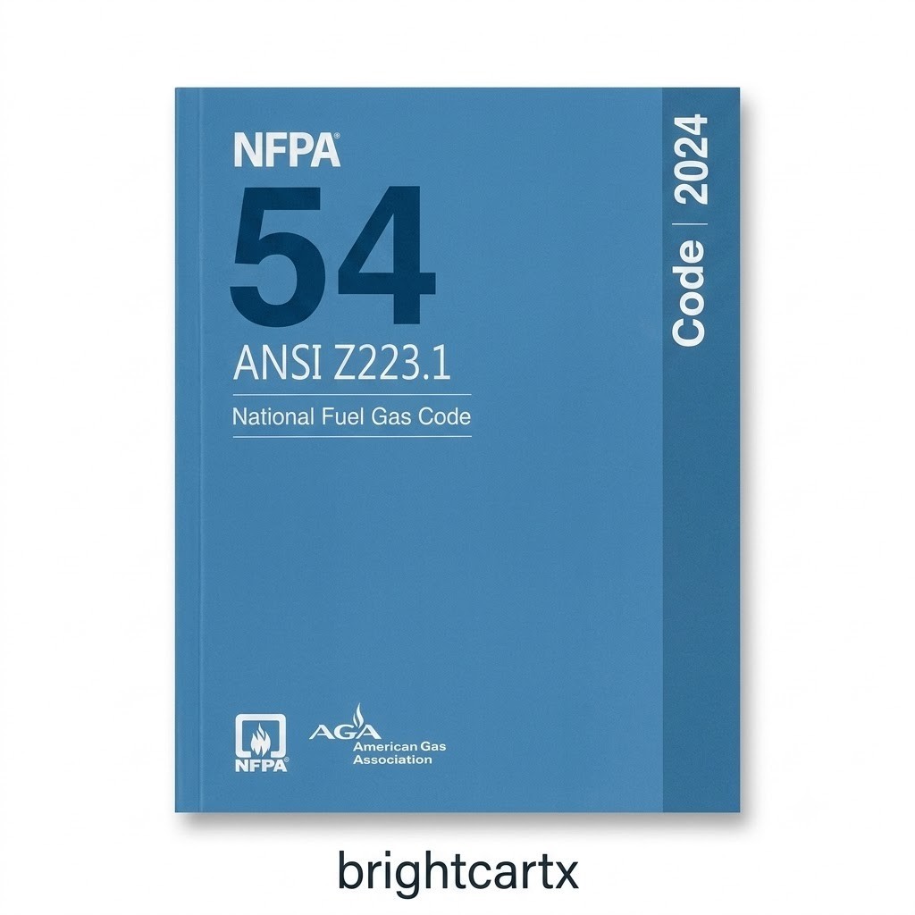 NFPA 54 National Fuel Gas Code 2024 Edition ANSI Z223.1 PB USA Stock Free Ship
