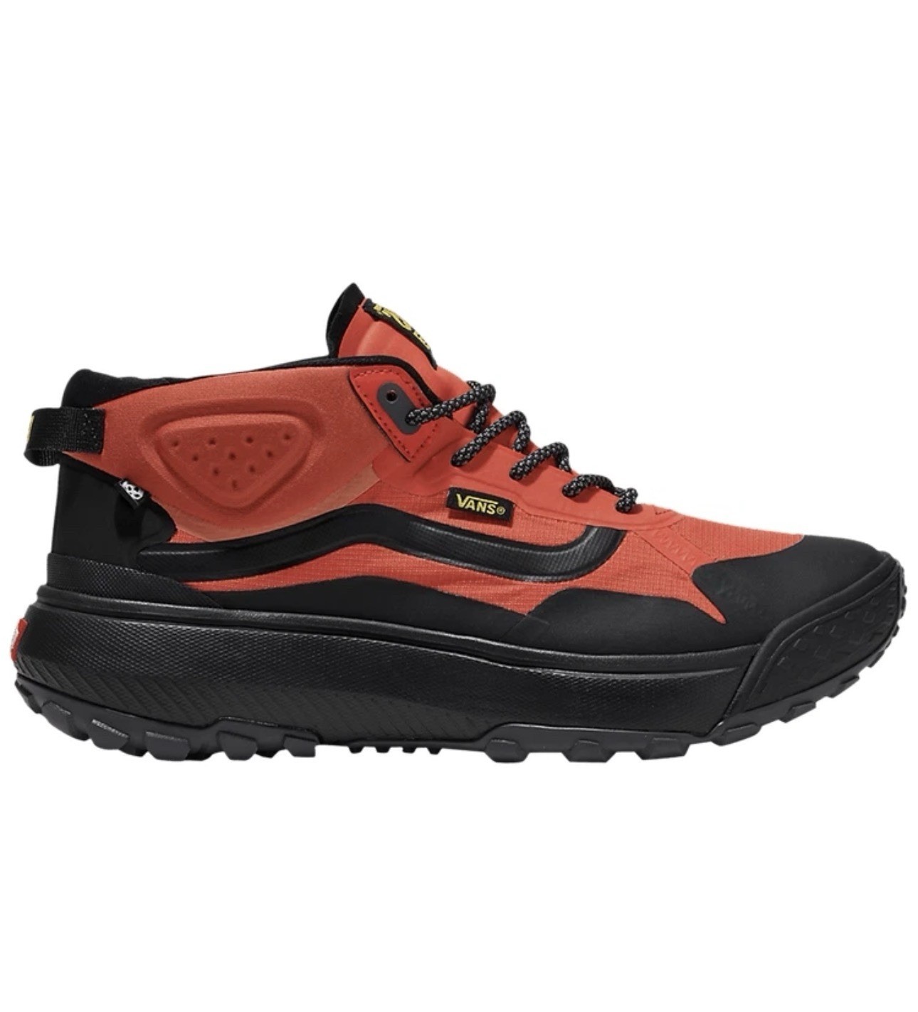 VANS MTE Crosspath Mid Women’s Size 8-8.5 Casual Shoe Orange Black Sneaker