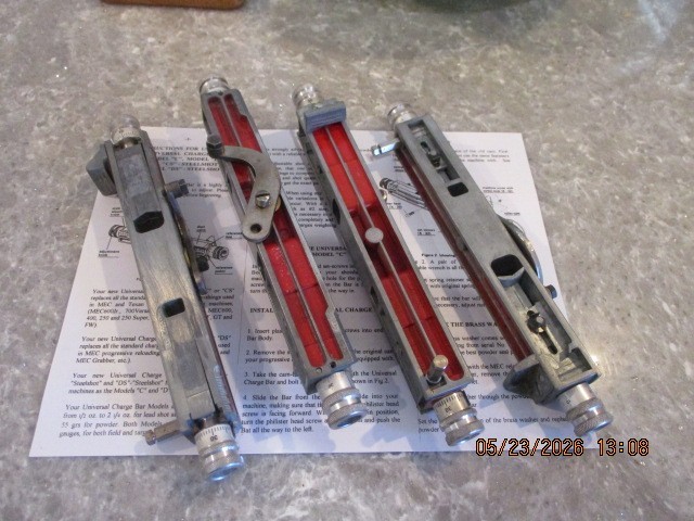 Universal Charge Bar, Mec, Texan, Model "D", Progressive