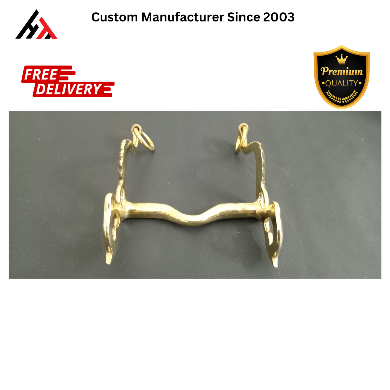 Custom Hand Made Brass Dragon Horse Bit – Functional Equestrian Tack