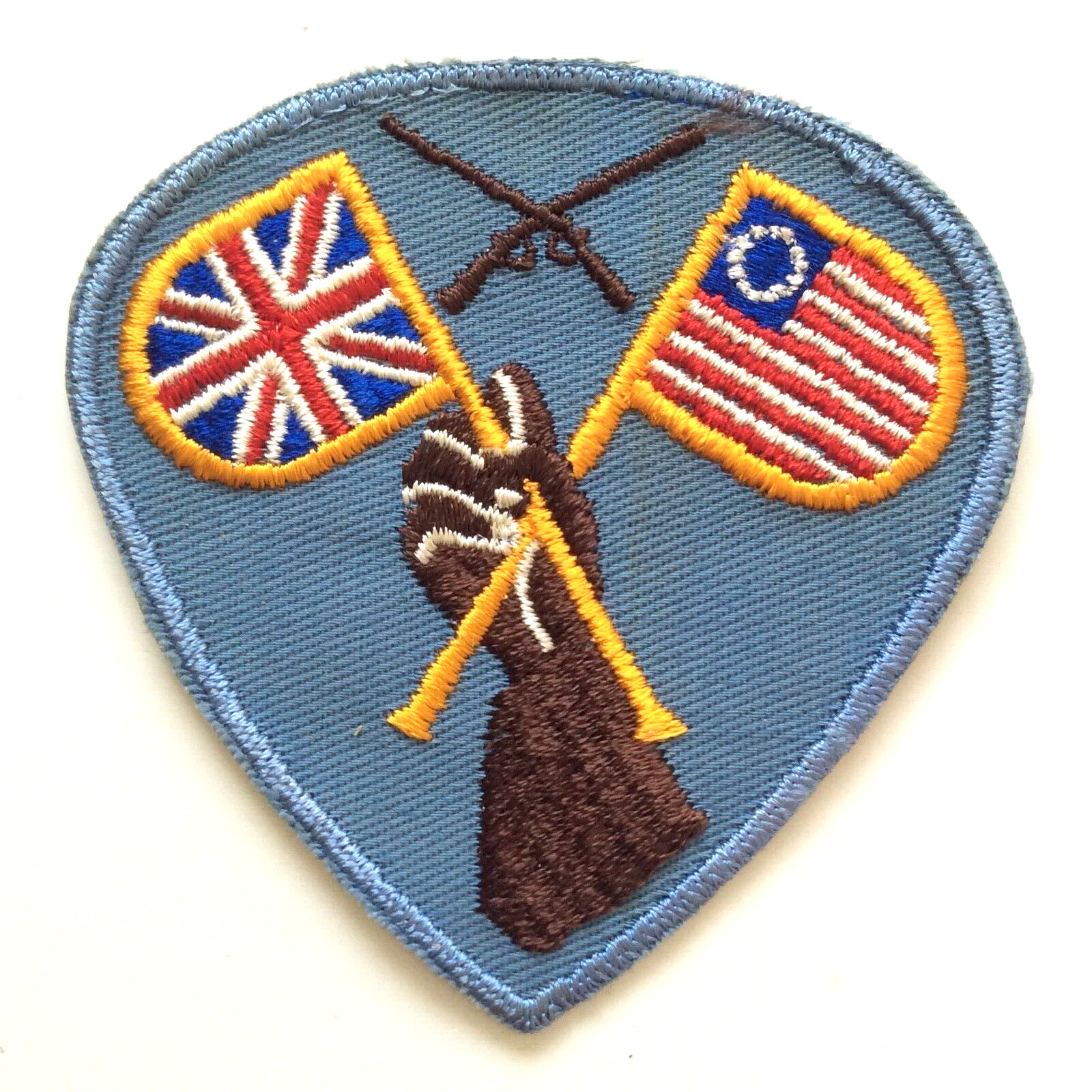 Military Patch Special Forces US & UK Cooperation Patch Embroidered