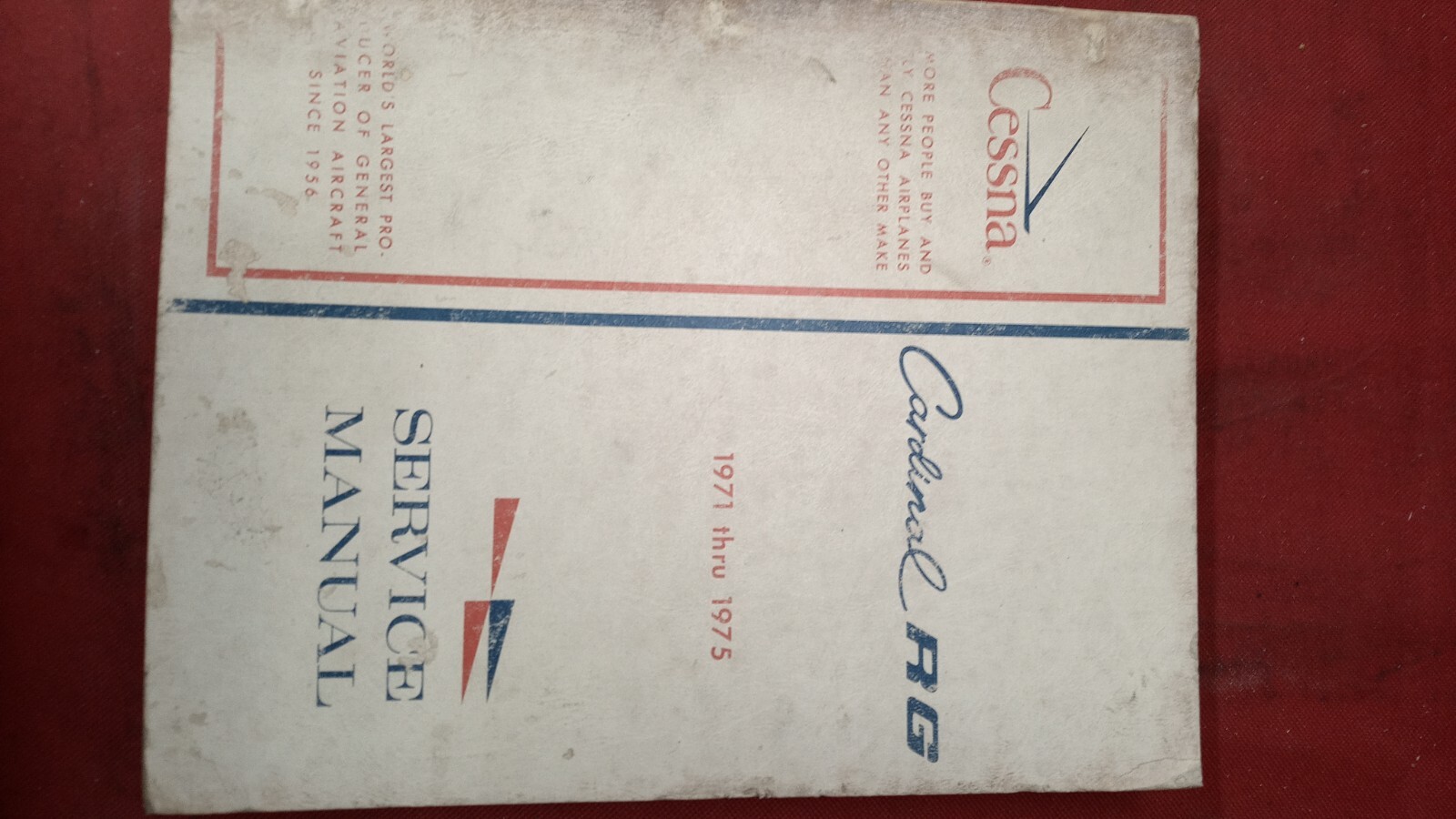 cessna cardinal rg series 1971 thru 1975 service manual
