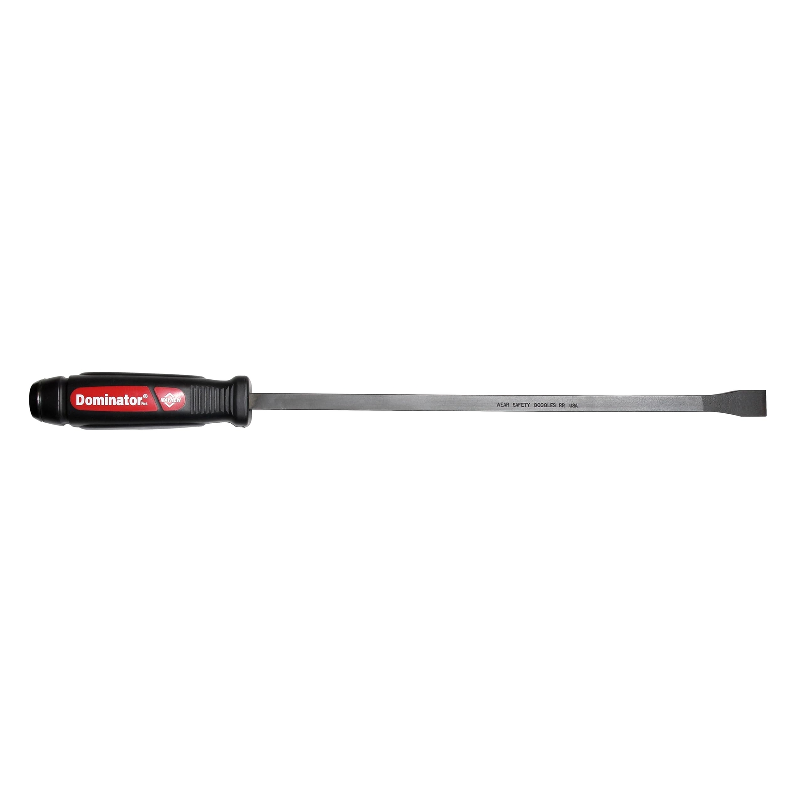 Mayhew 60143 12-S Dominator Pry Bar Straight 17-Inch OAL