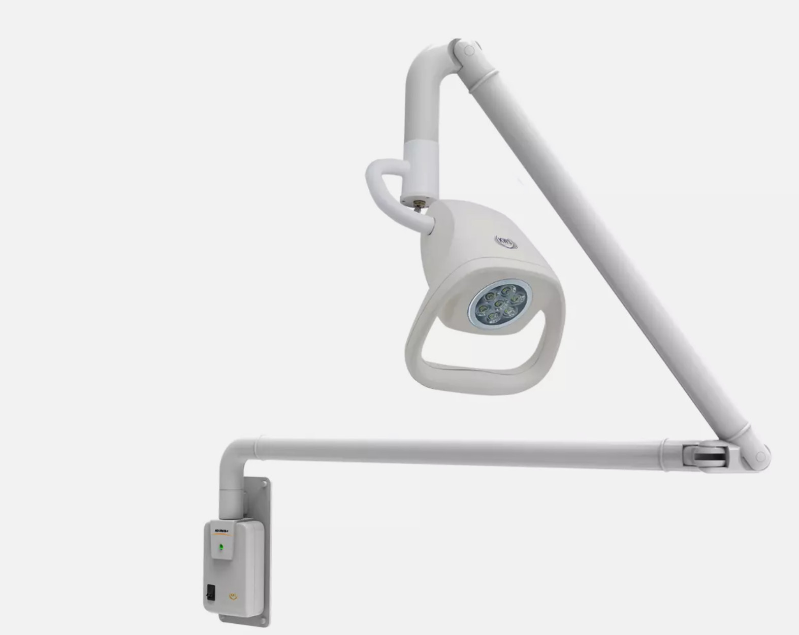 Dental Exam Lamp LED Wall Mount Adjustable Surgical Shadowless Light KD-2021W-3