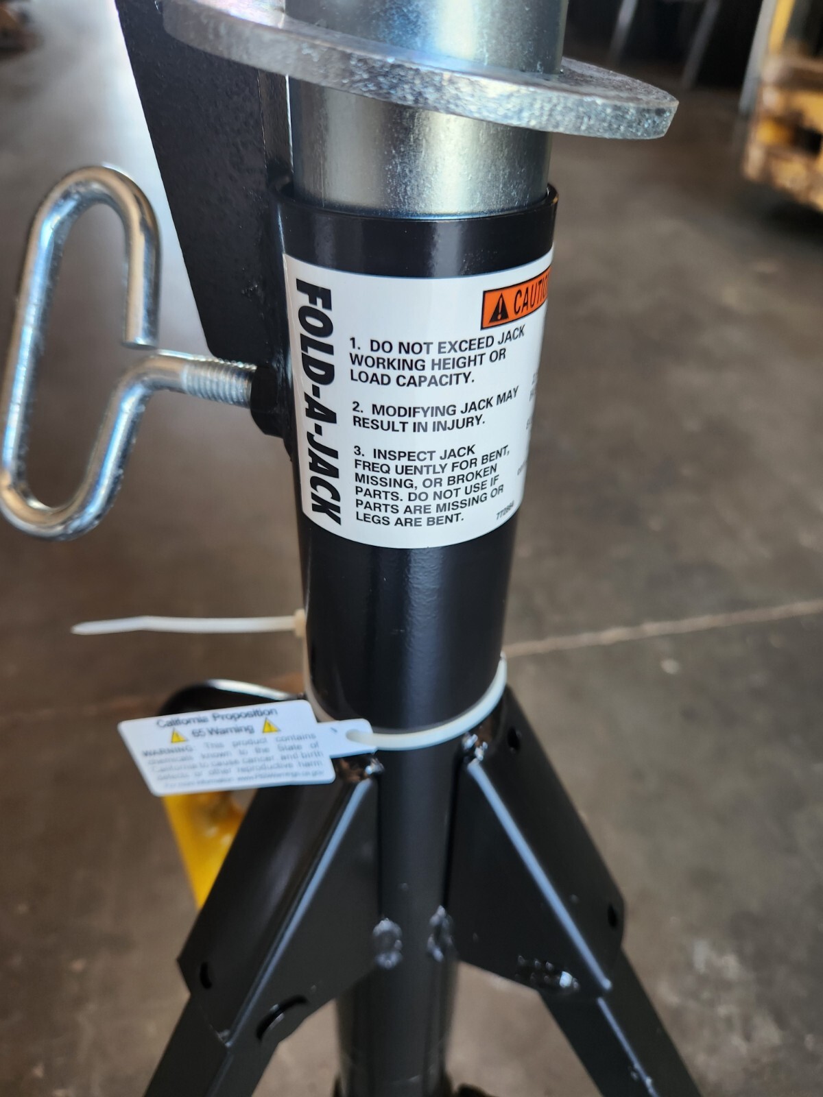 *NEW* Sumner 781300 Fold-A-Jack Pipe Stand 2500 Lb. Capacity