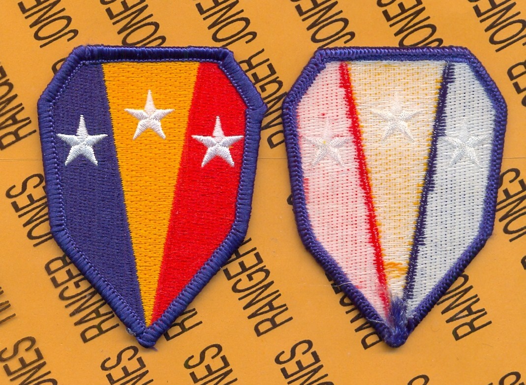 50th Infantry Brigade 3" uniform patch m/e