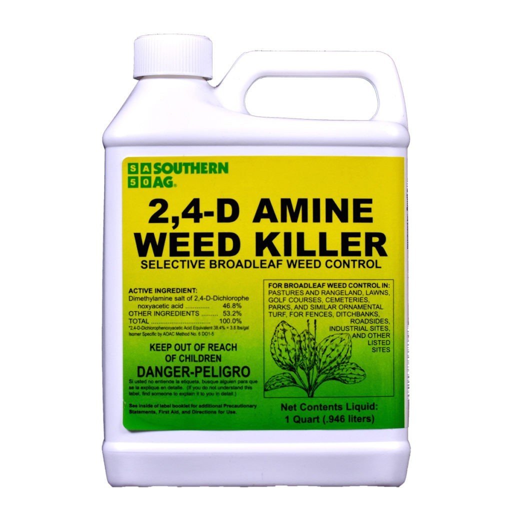 Southern Ag Amine 2,4-D Selective Broadleaf Weed Killer 32 oz.