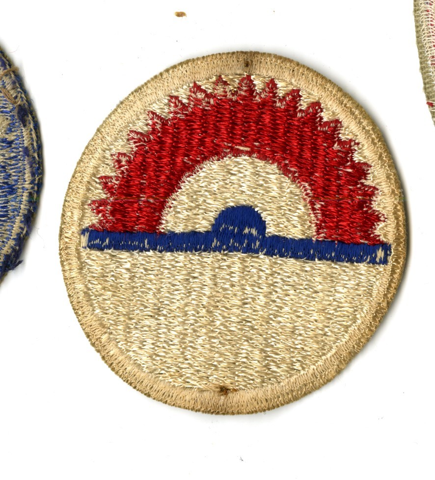 Labrador and Northeast Canada Command White Back Patch Original WWII