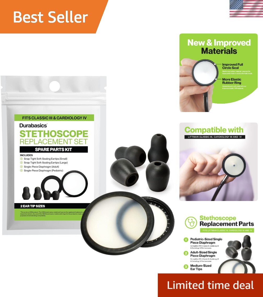 Premium Stethoscope Accessories for Lifespan Extending - Fits Littmann Models