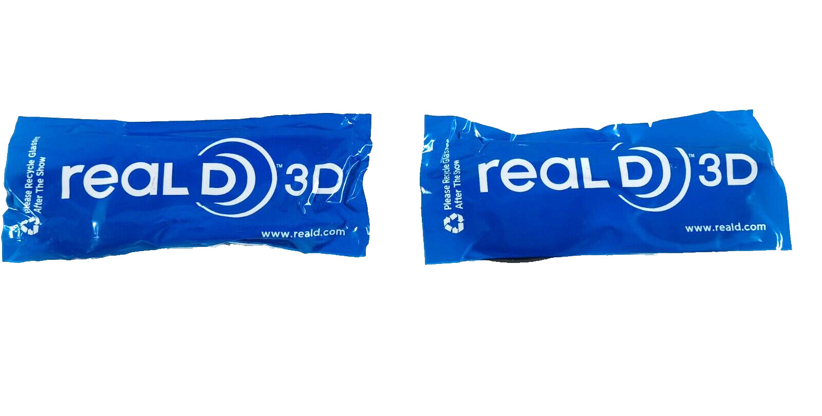 ​​(Lot of 2) REAL D PASSIVE 3D Glasses Adult Size **NEW** ***For PASSIVE 3d TVs*
