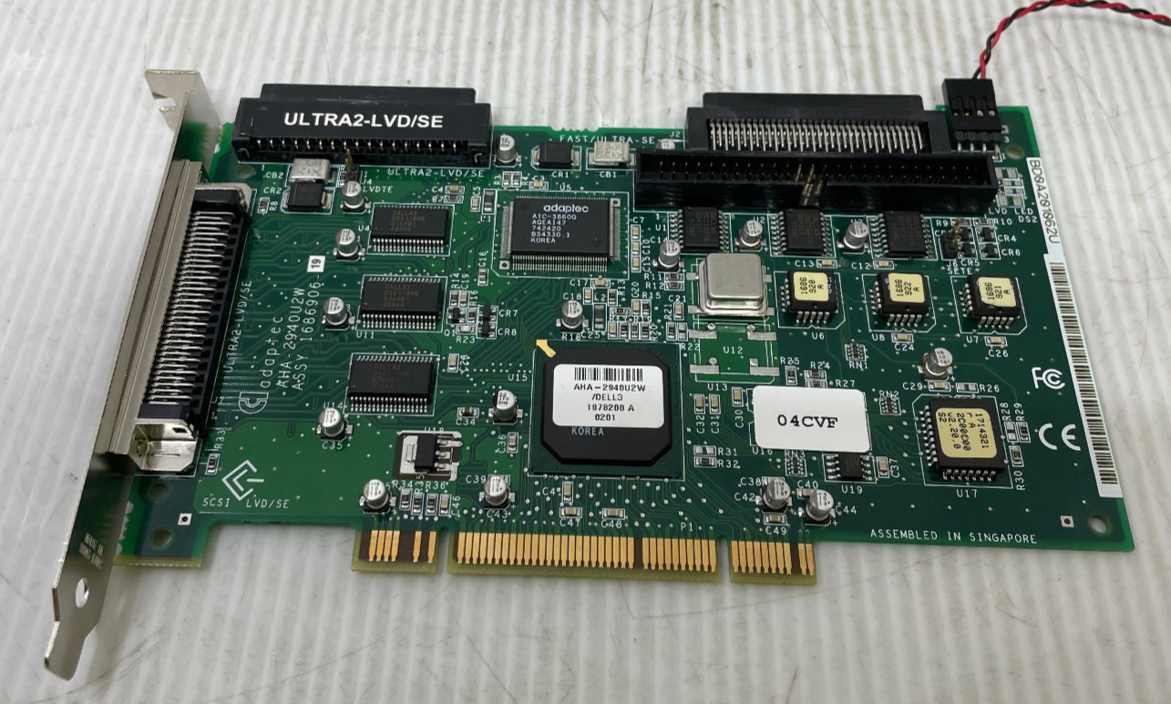 Adaptec AHA-2940U2W PCI SCSI Controller Card