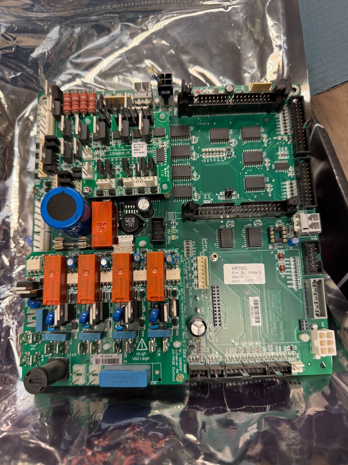 Schaerer Touch IT Series Main Controller Motherboard - ARTM3 UNTESTED READ