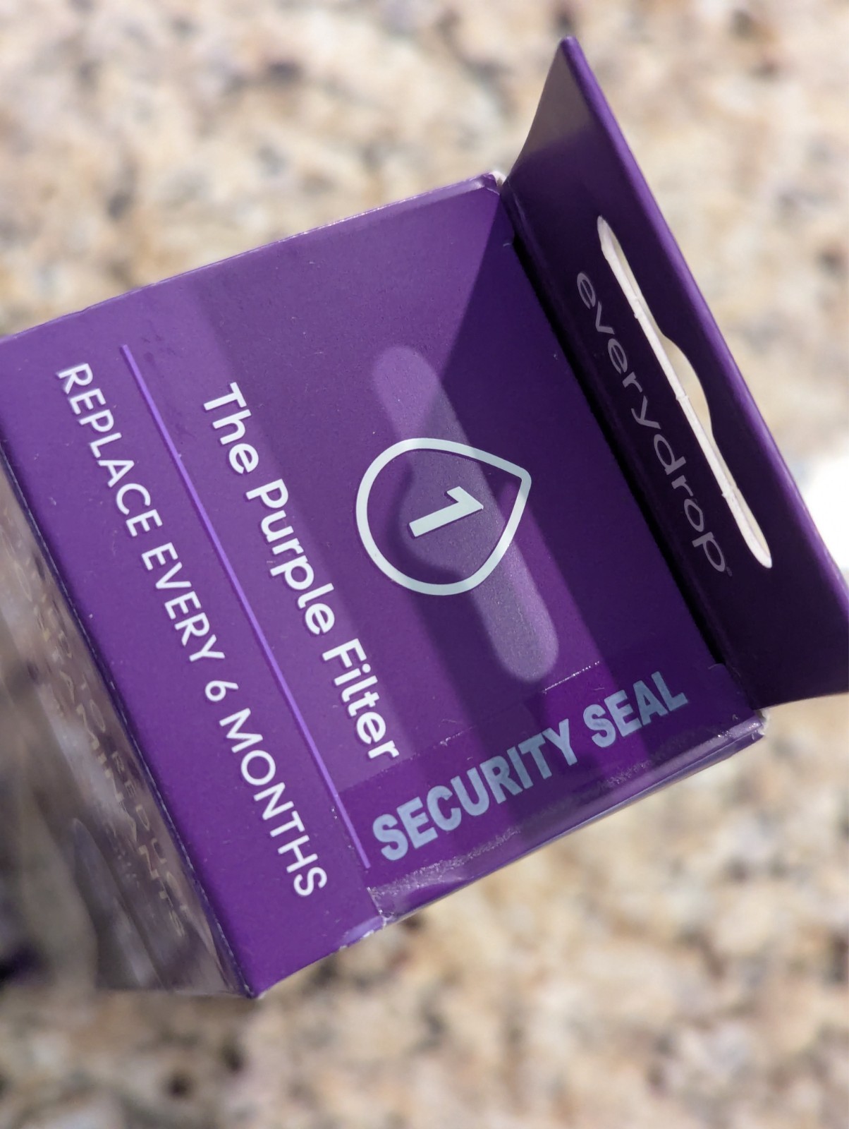 Every drop Refrigerator Ice & Water Filter Purple Filter