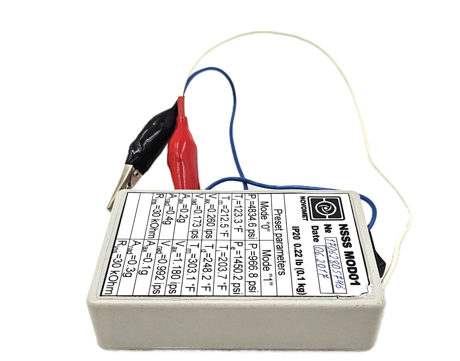 NOVOMET NSS MOD01 CALIBRATOR UNIT FAST SHIP