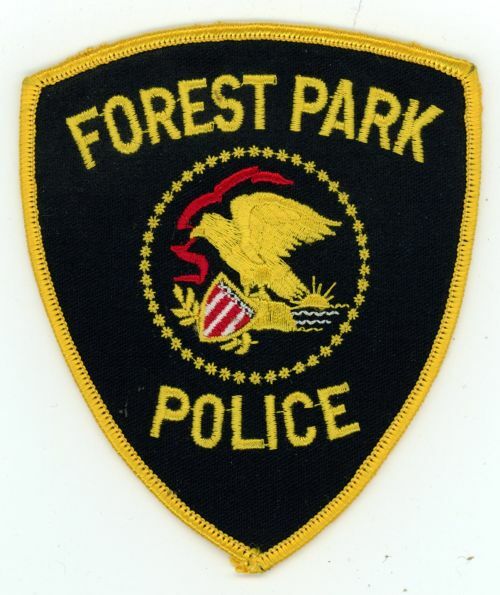 ILLINOIS IL FOREST PARK  POLICE NICE SHOULDER PATCH SHERIFF