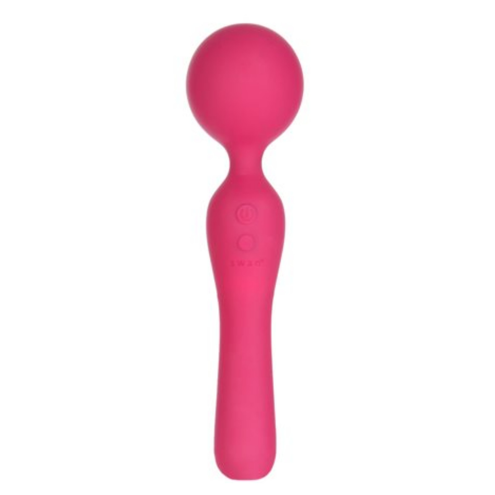 Powerful Bendable Neck Massager Rechargeable Flexible Wand Silicone Vibrator