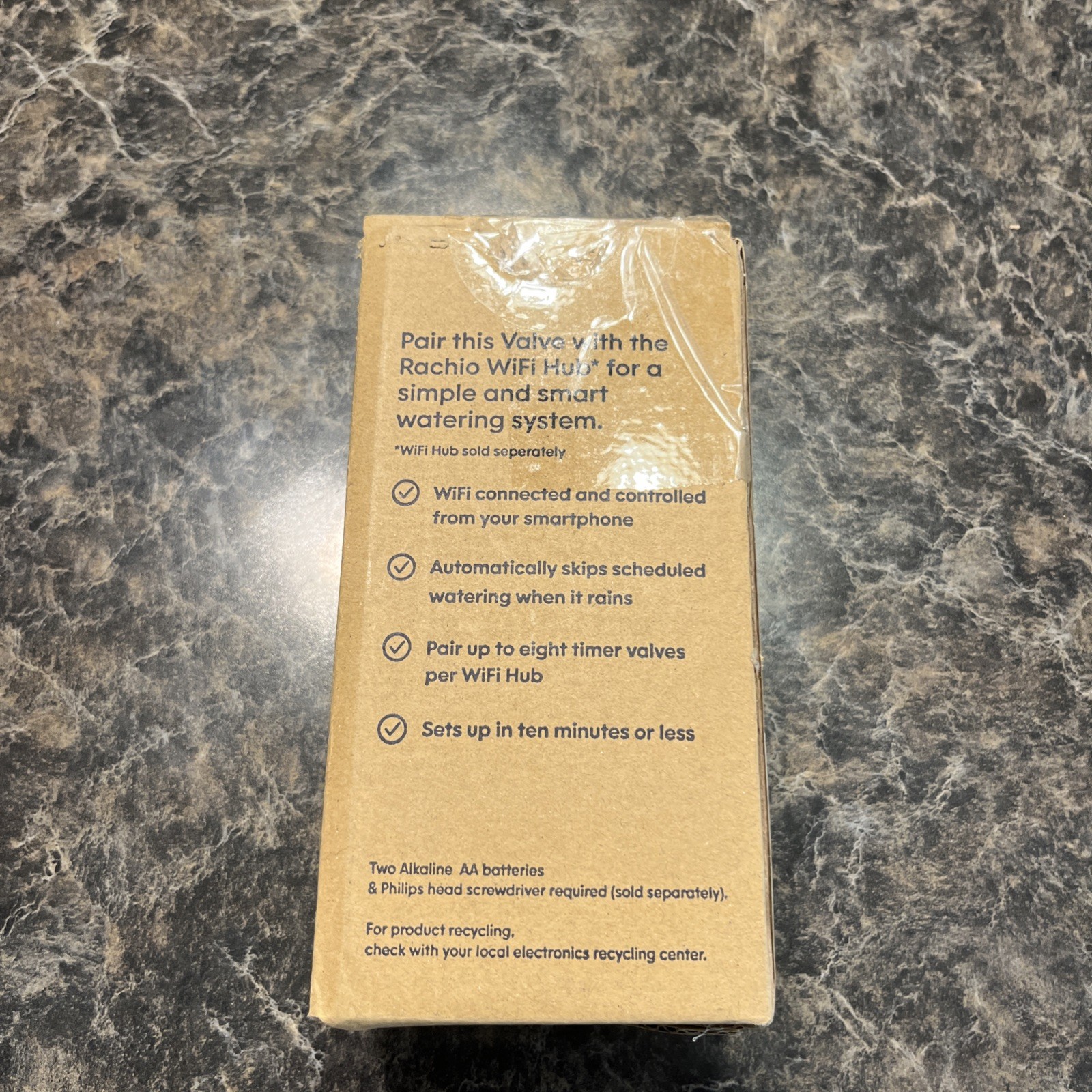 Rachio Smart Hose Timer Valve Only WiFi Hub Required App Control