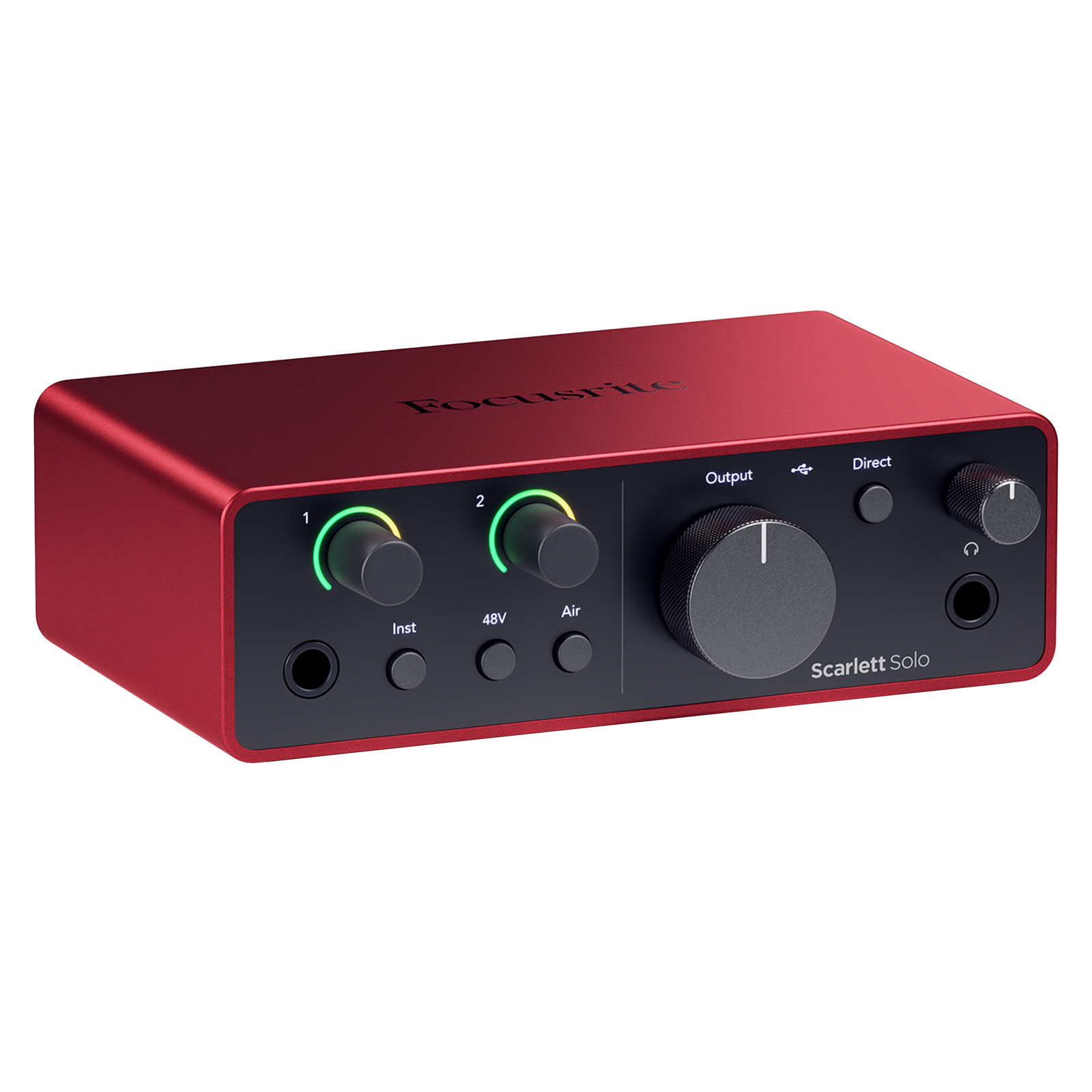 Focusrite Scarlet Solo (4th Gen) 2-in/2-out USB-C Audio Interface