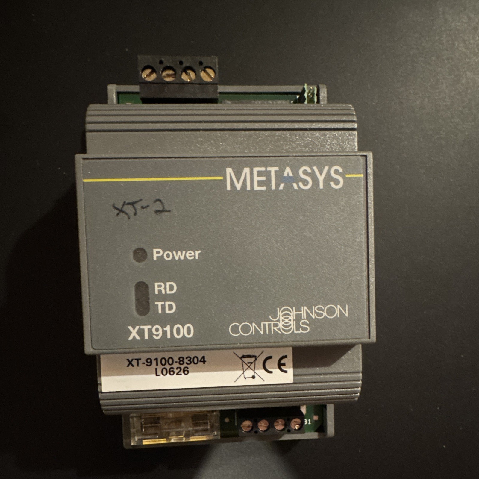 Johnson Controls Metasys XT9100 XT-9100-8304 Unit Controller Module 24 VAC