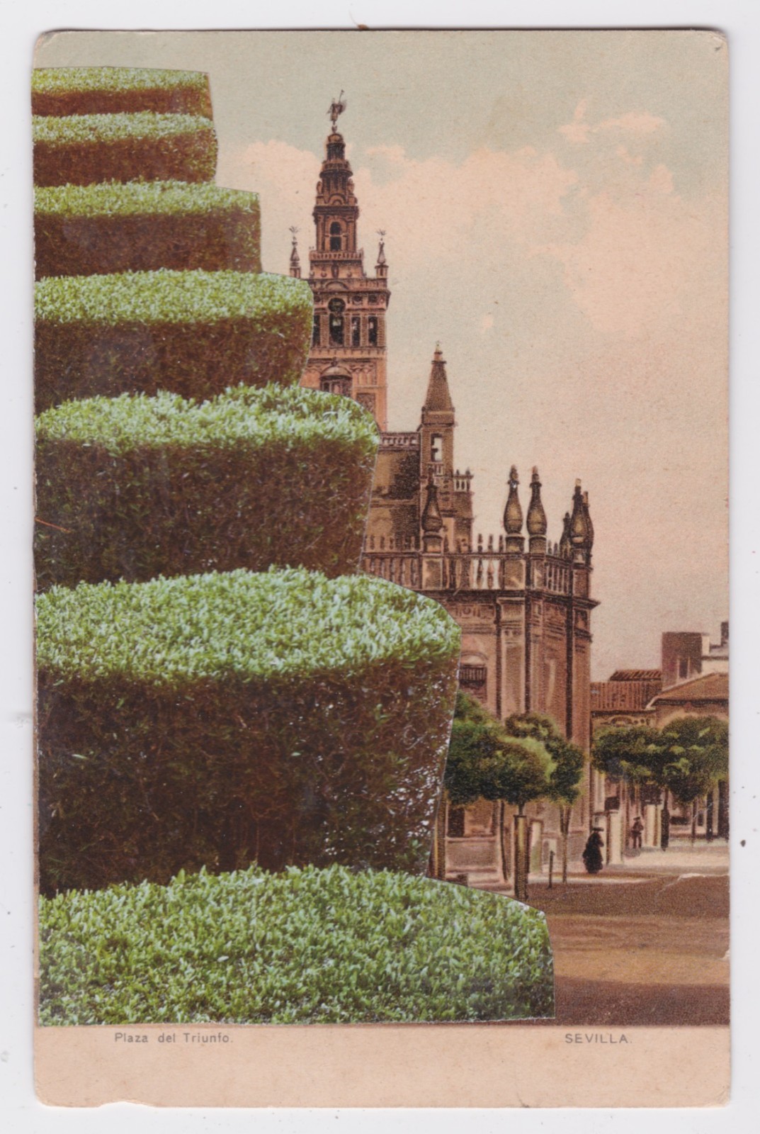 Mail Art David Greenberger "Expensive to Maintain" original collaged postcard