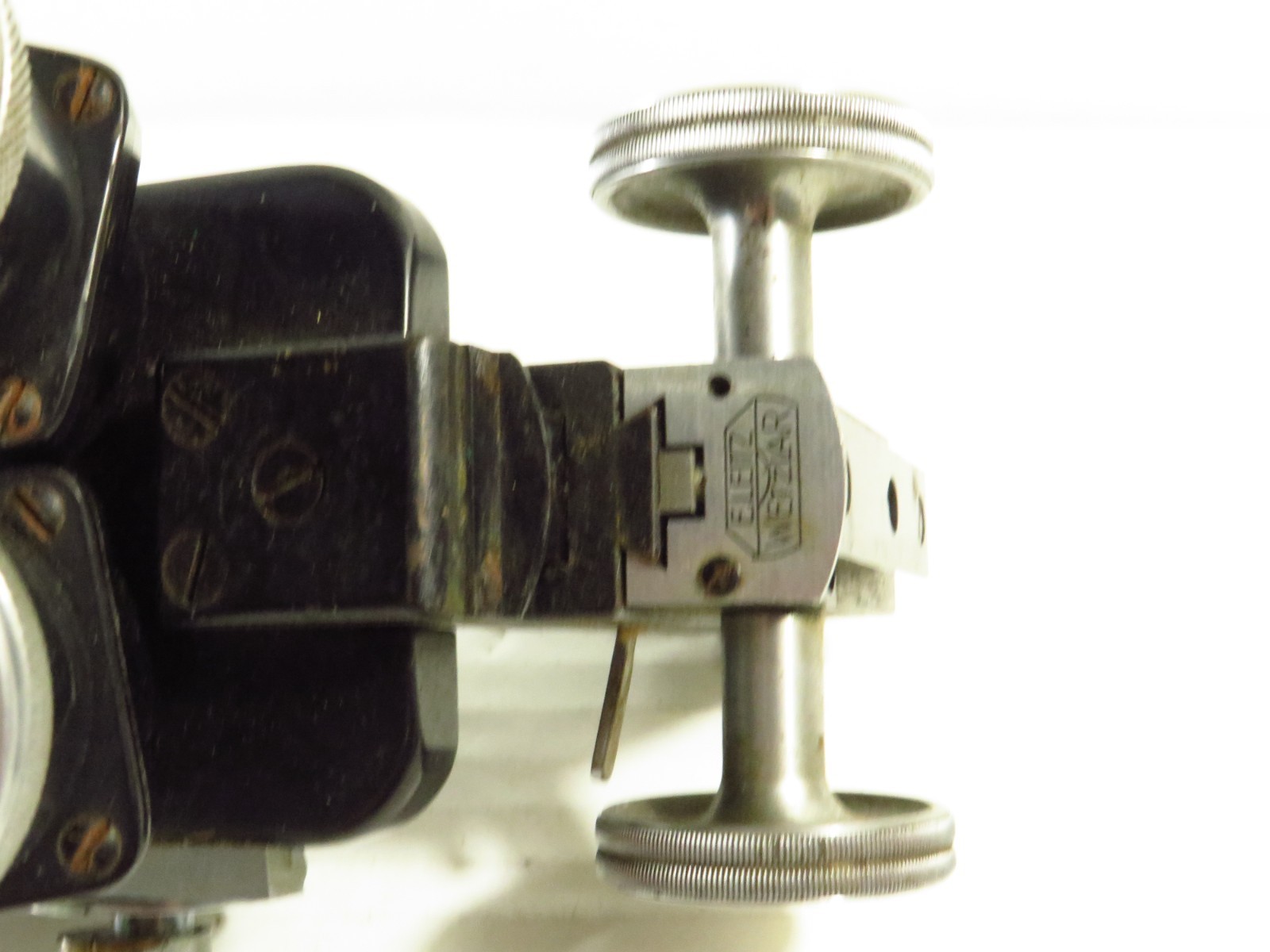 ERNST LEITZ WETZLAR GERMANY MICROSCOPE HEAD, AS IS (IMCOMPLETE)
