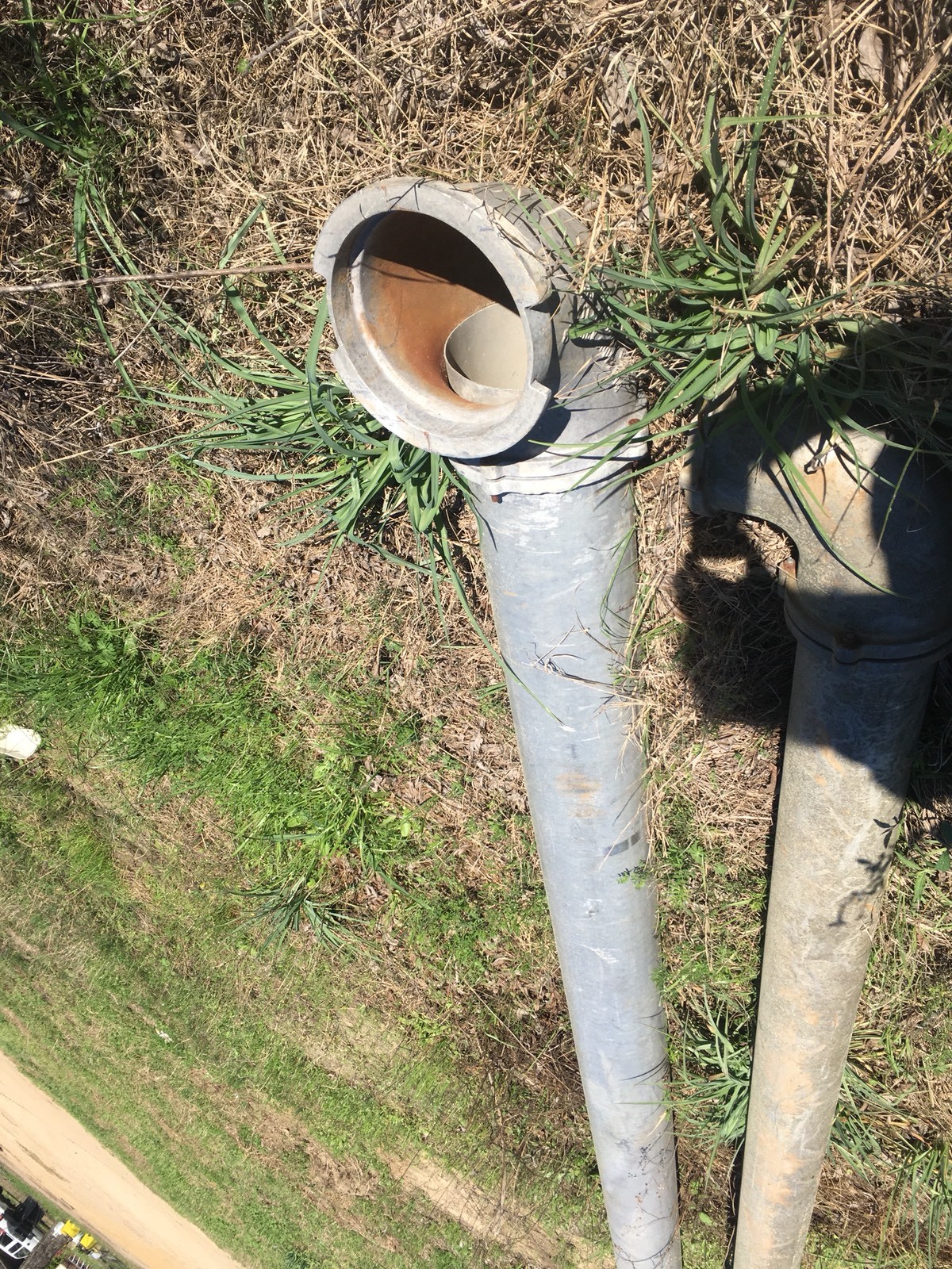 Aluminum Irrigation Pipe 8” Suction Pipe