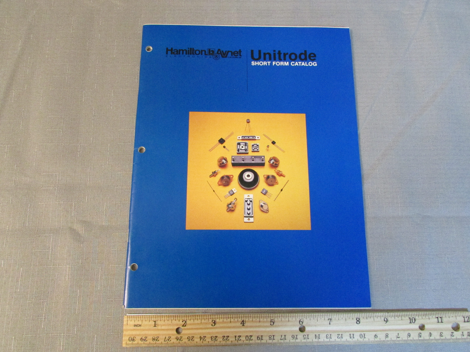 Unitrode Hamilton Avnet Short Form Catalog 1980s 59pp