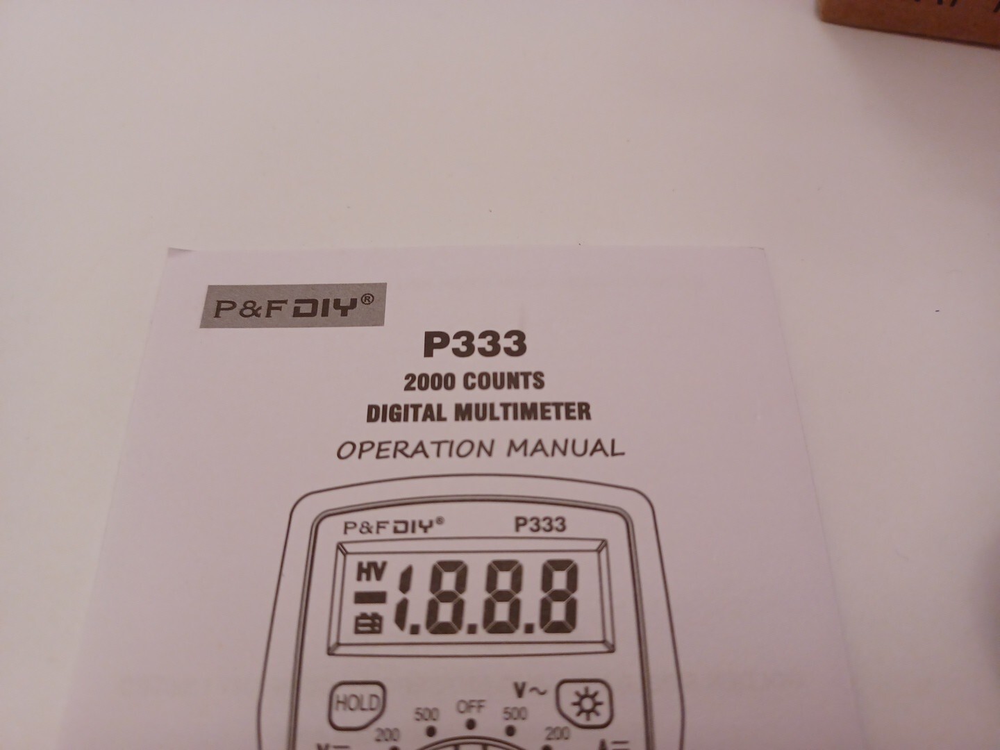 Digital Multimeter Model P333 NEW IN BOX