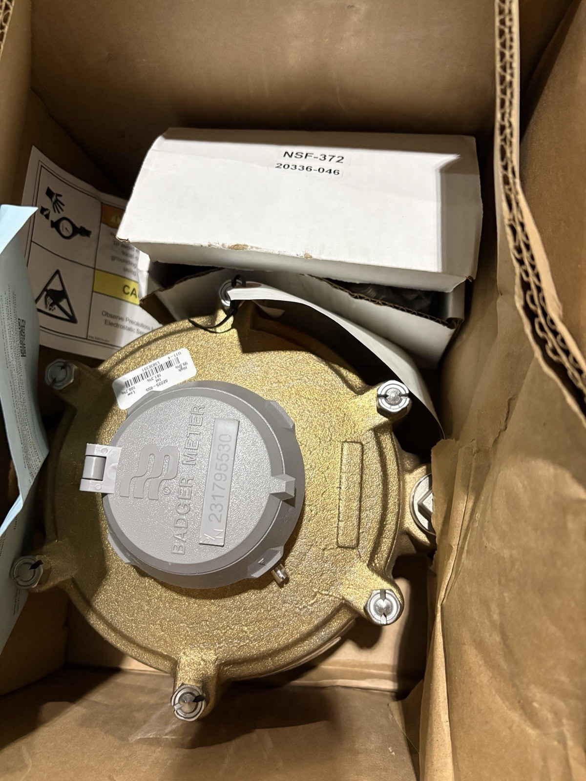 Badger Water Metrr Model 25