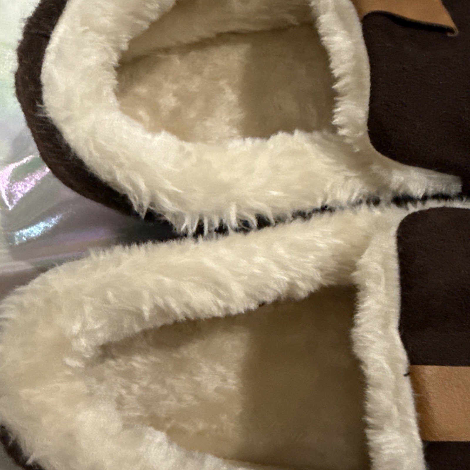 Brown Suede Men's Slippers sizeUS 43(2),45, 46(2), 48 EU NEW