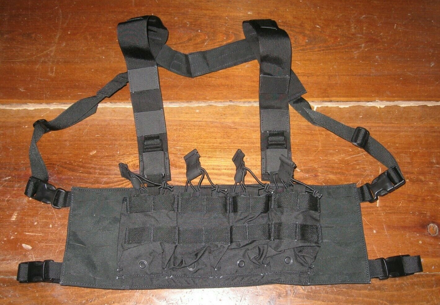 FirstSpear SHOCK Scar Heavy Operator Carrying Kit Black chest rig 6/12 mag pouch