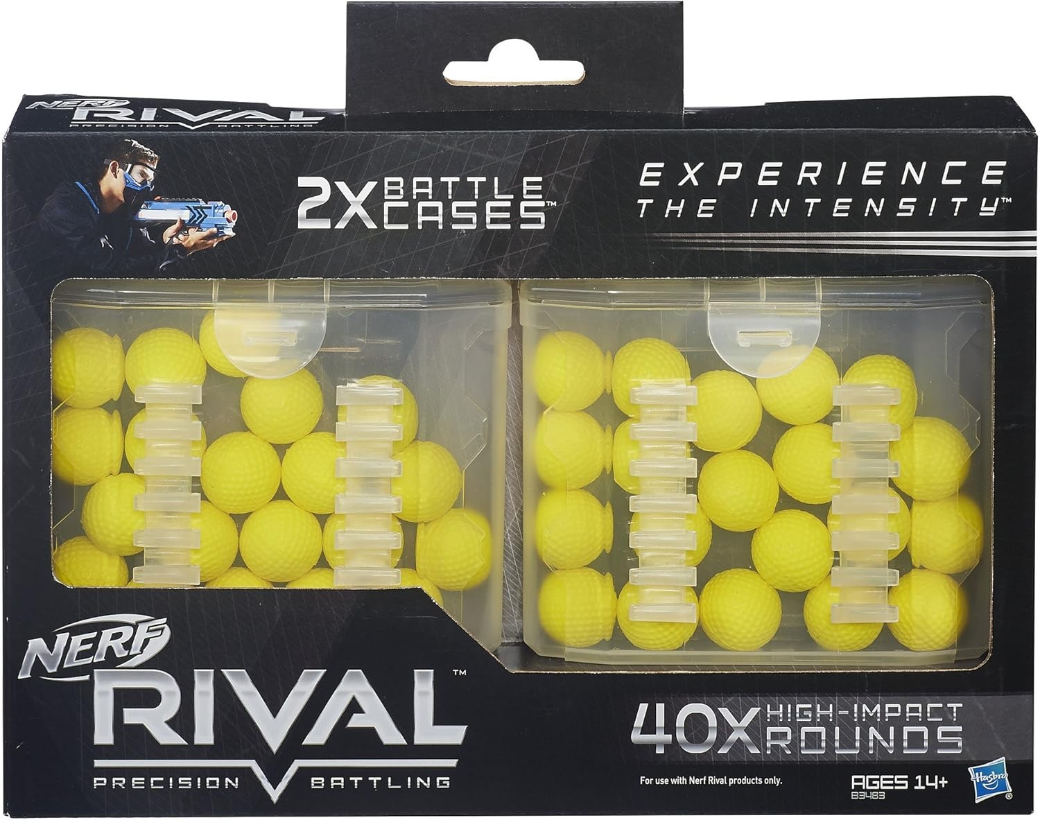 Nerf 40 Round Refill Pack with Case **OPEN BOX NEW**