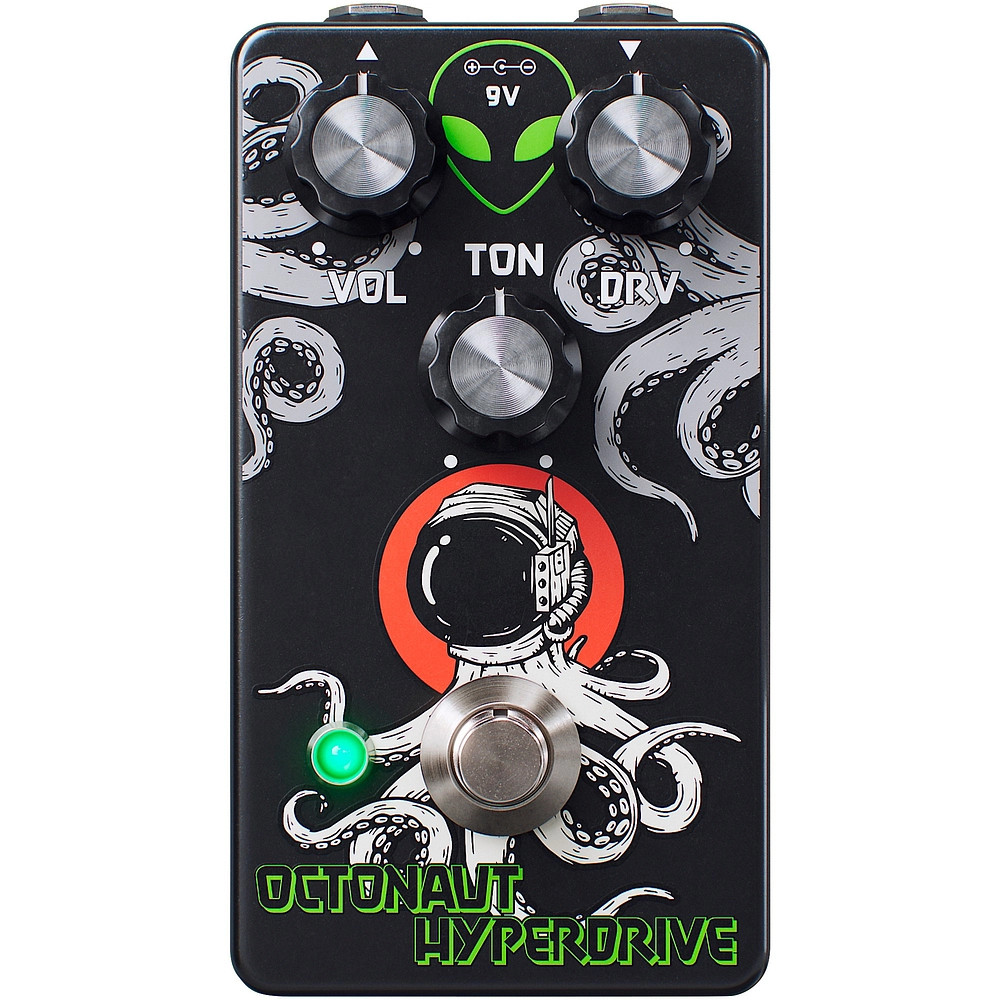 Interstellar Audio Machines Octonaut Hyperdrive Transparent Overdrive Pedal BW