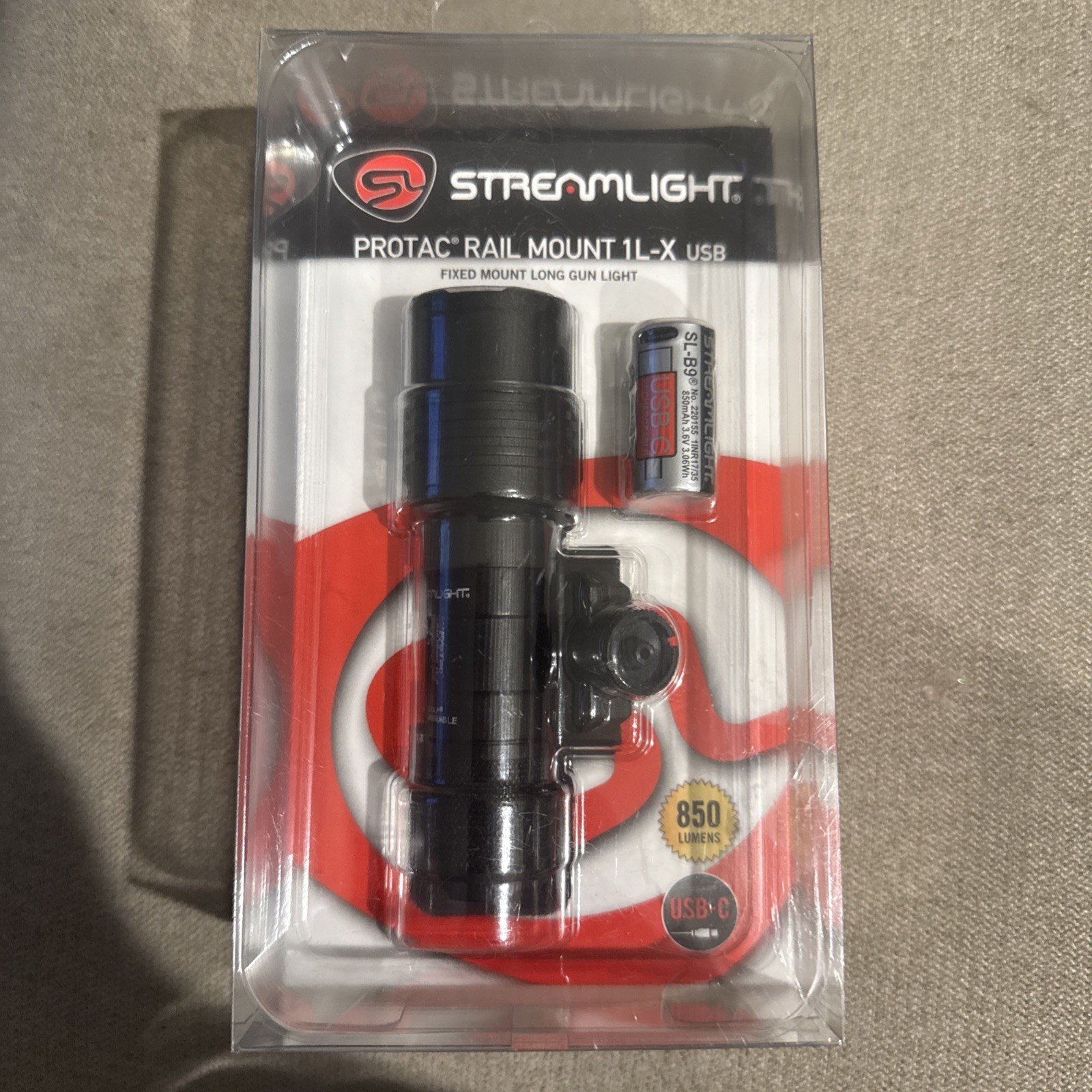 Streamlight 890275ProTac Compact Multi-Fuel Weapon-Mounted Light W/USB