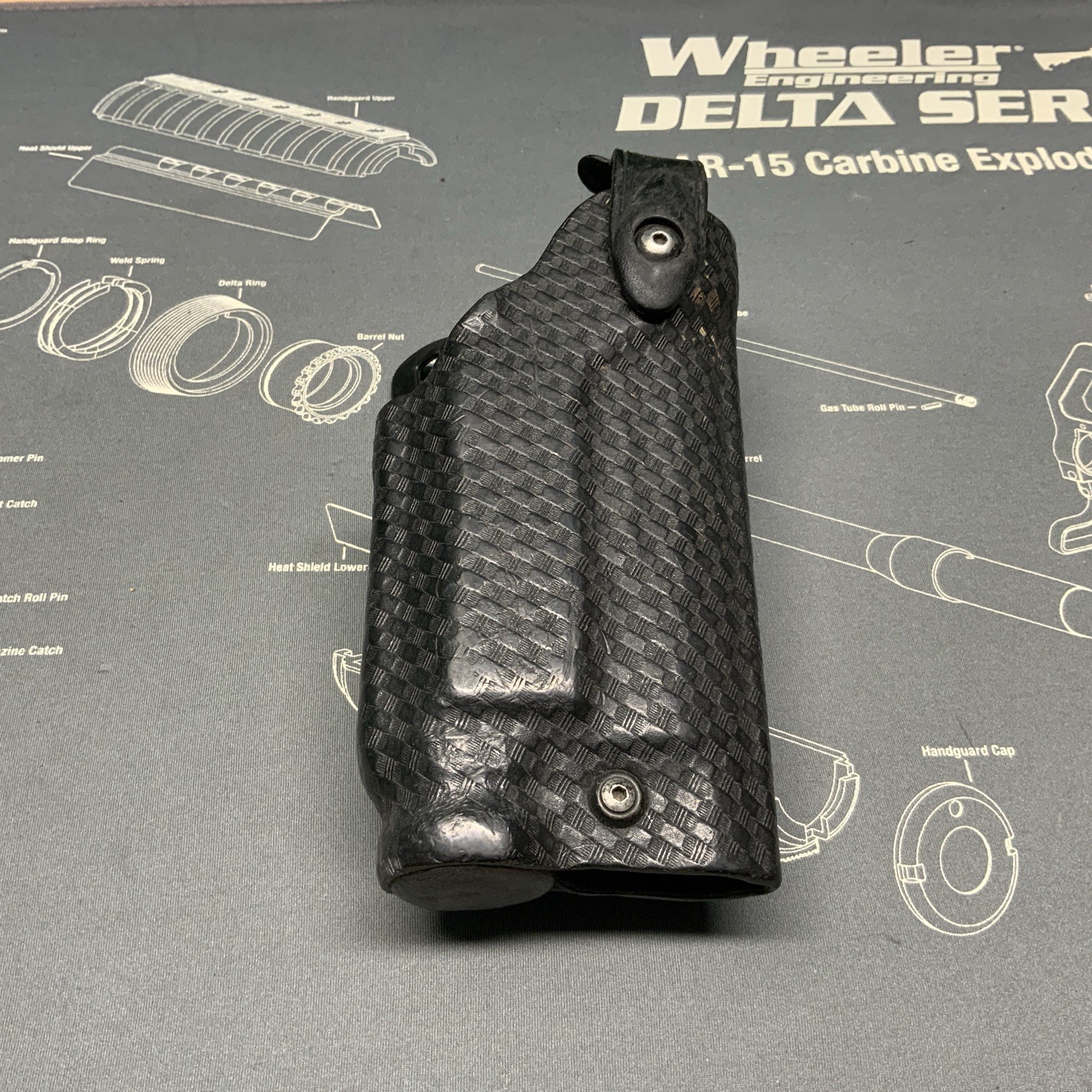 Safariland Basketweave Duty Holster 6280-18021 RH Beretta PX4 M-3 & M-6 Light