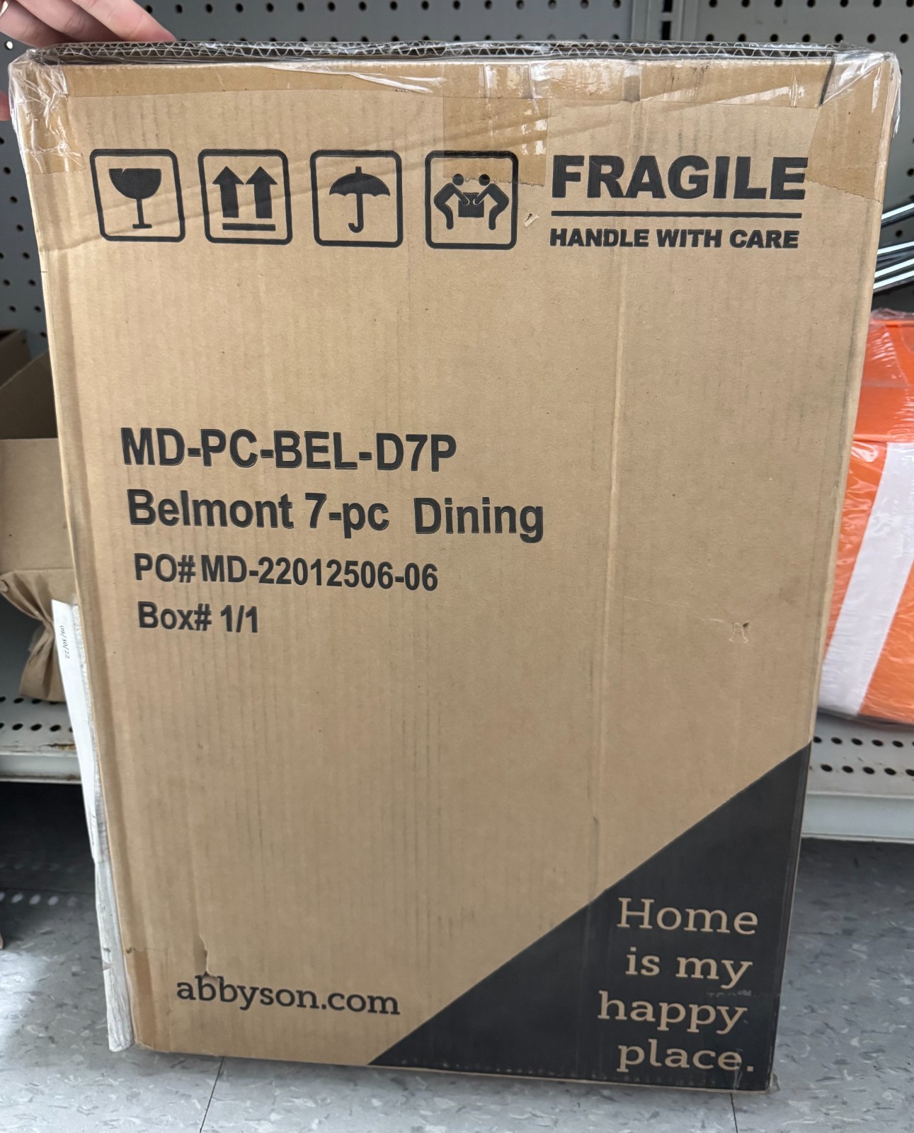 Abbyson Belmont 7pc Dining Set Cover MD-PC-BEL-D7P *FREE SHIPPING*