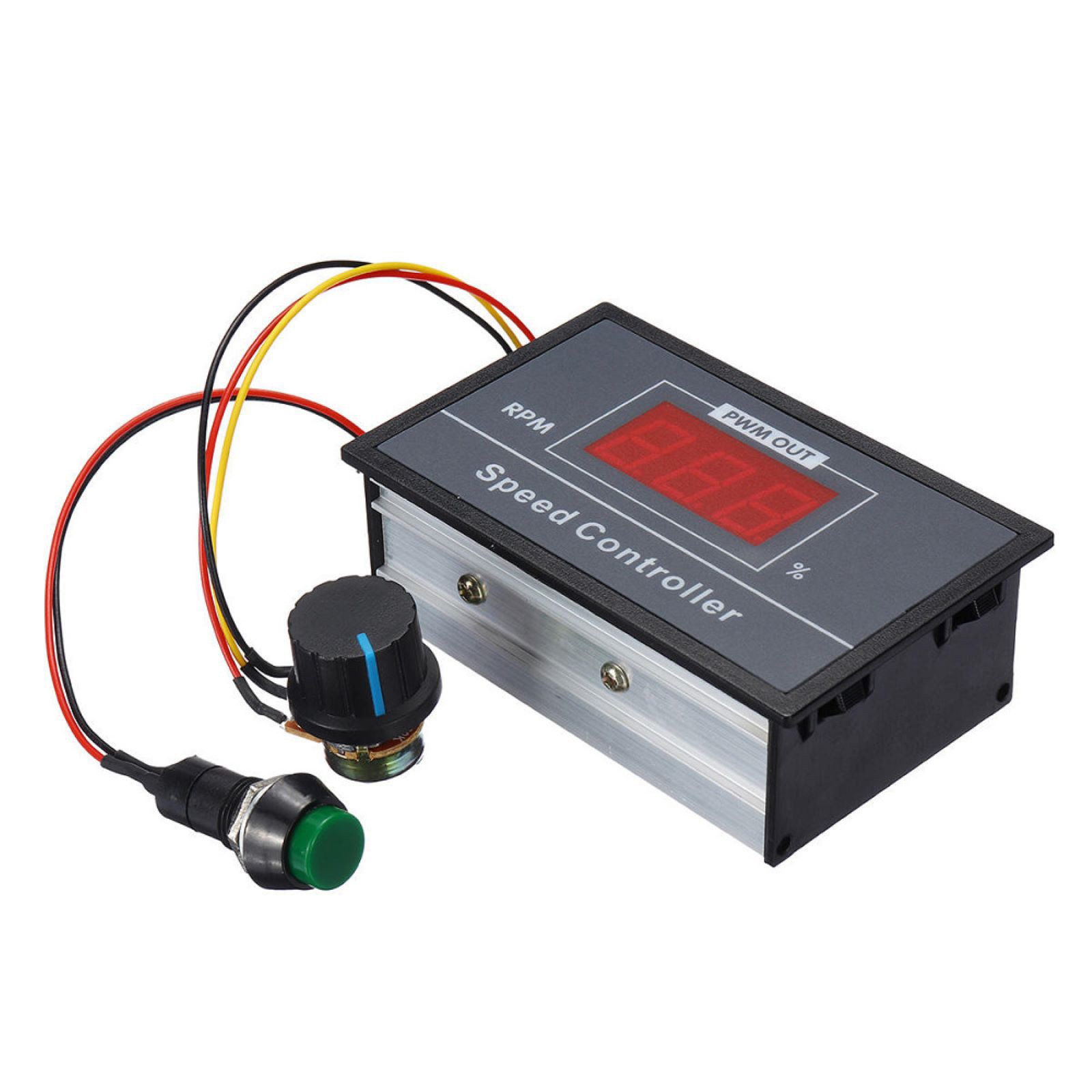 DC6-60V 30A PWM DC Motor Speed Control Switch Slow Start & Stop Digital Display
