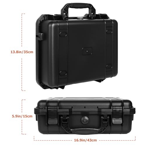 Starlink Mini Case, Waterproof Hard Case, Shockproof Portable Carrying Box