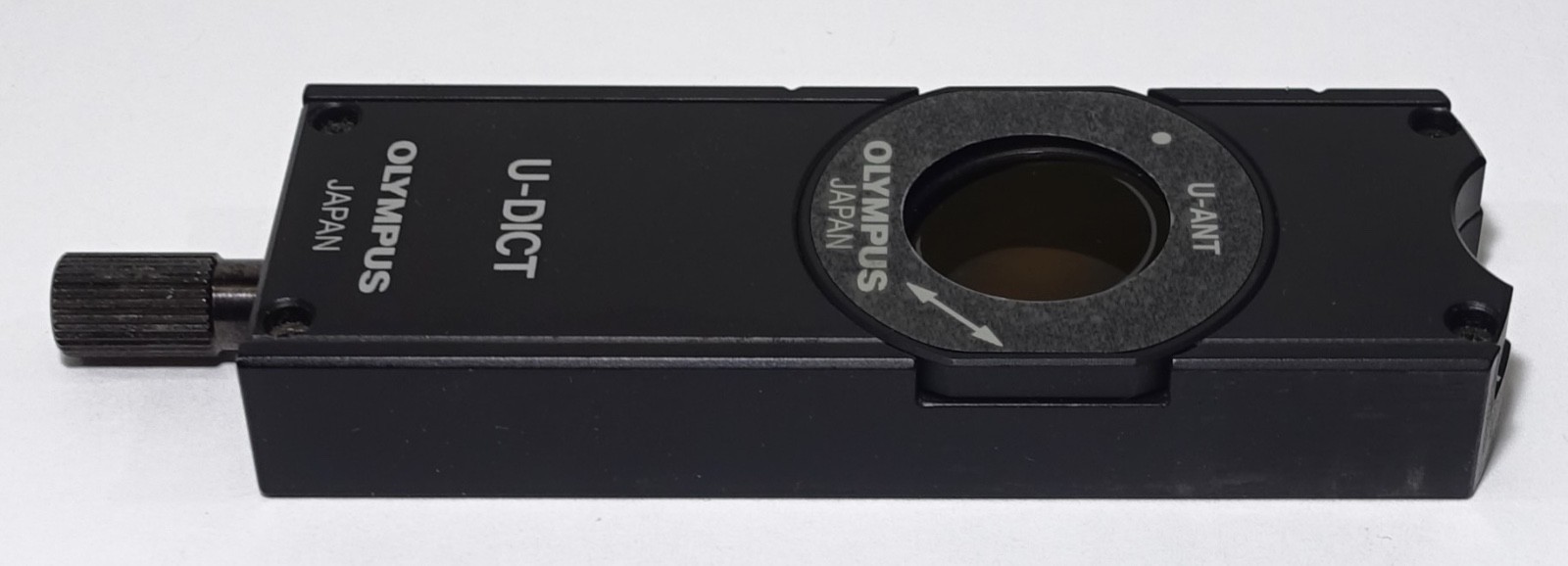 Olympus U-DICT Nomarski Slider + U-ANT Analyzer For DIC Microscope