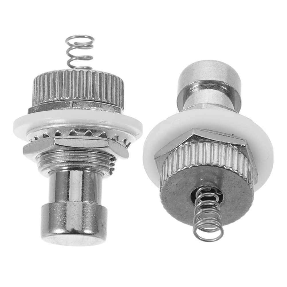 2 Pcs Guitar Effect Switch Pedal Push Button Effects Stomp Control