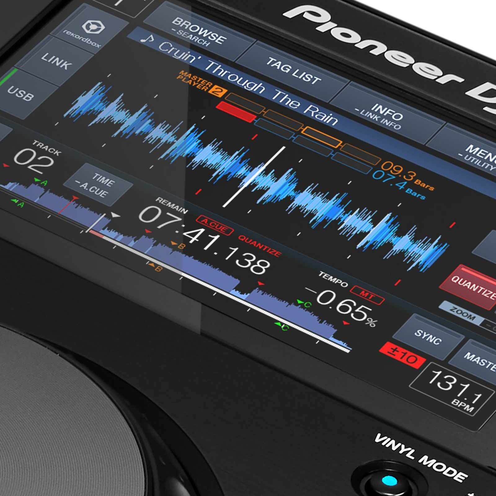 Pioneer XDJ-700 Rekordbox Compact Digital Deck Tabletop Player