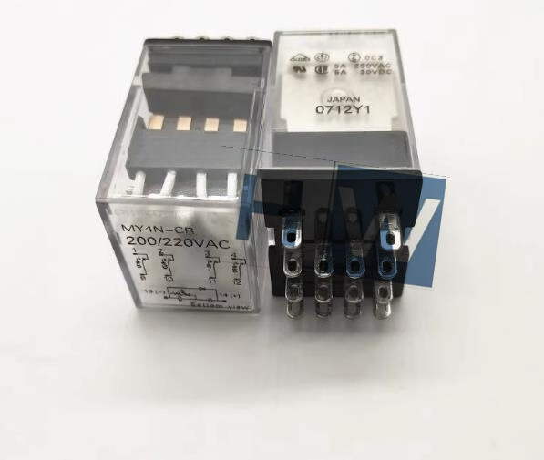 NEW BOX /10Pcs Small Electromagnetic Relay MY4N-CR AC220V
