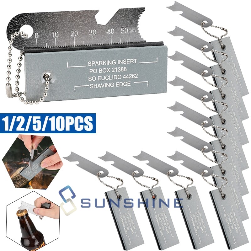 Magnesium Ferro Rod Fire Starter Emergency Outdoor Camp Survival striker Flint