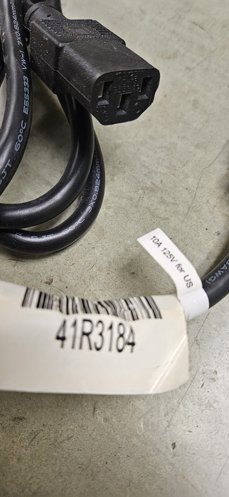 Power Cord 41R3184 31026357