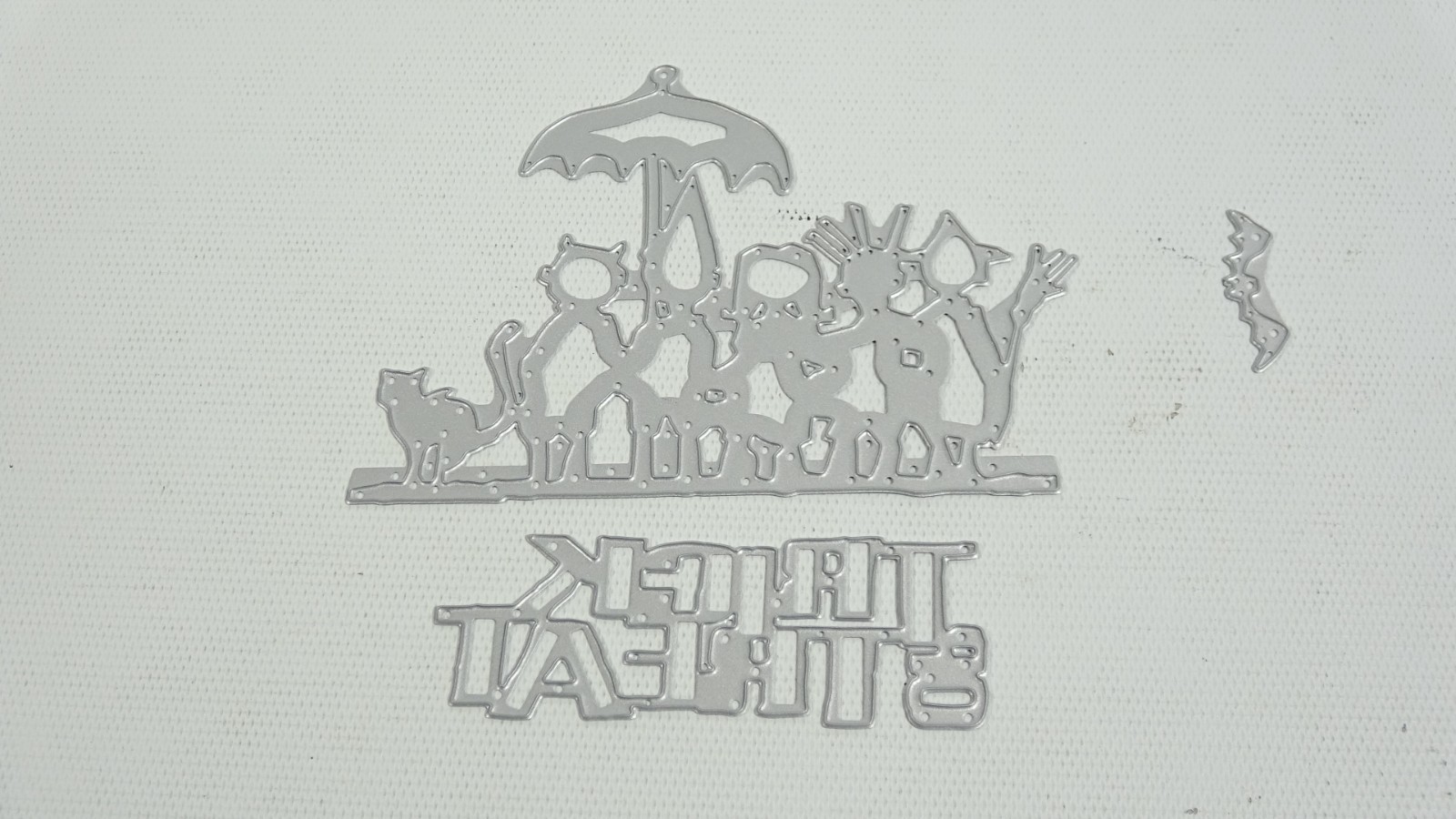 2017 Tim Holtz Sizzix Thinlits Trick or Treat Halloween Dies #662384