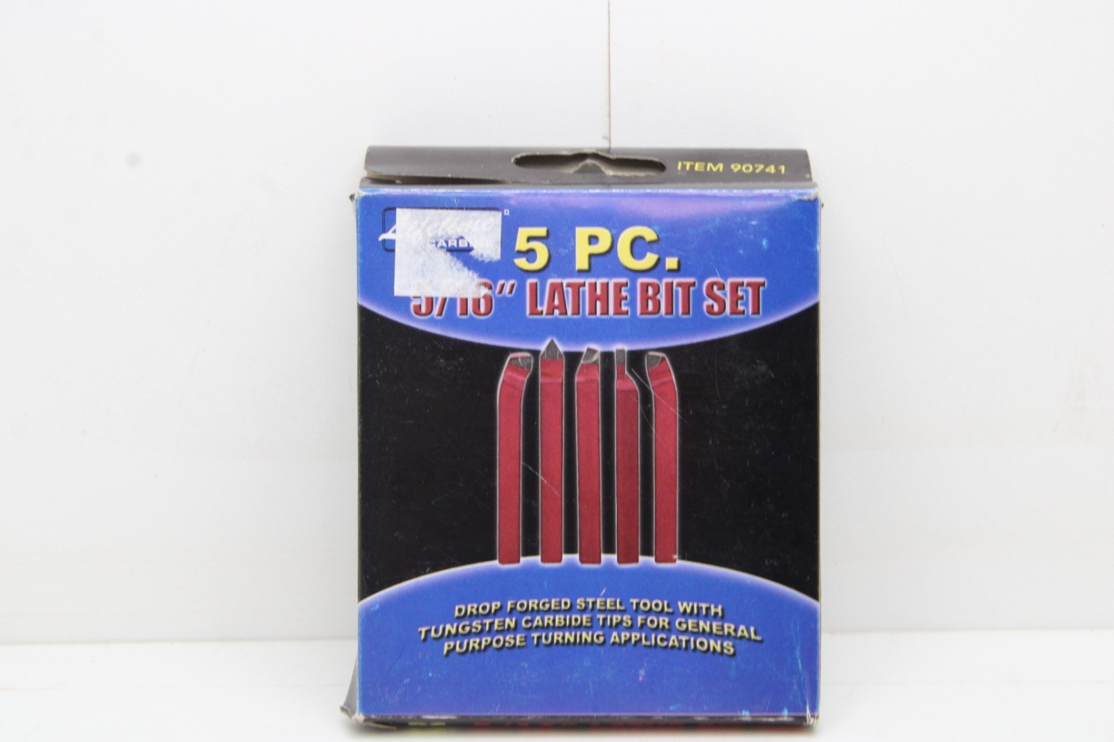 4 Piece Lifetime Carbide 5/16" Lathe Bit Set Drop Forged Missing One Bit