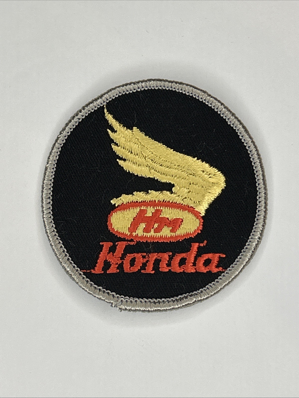Vintage Honda Motors Patch HM Wing