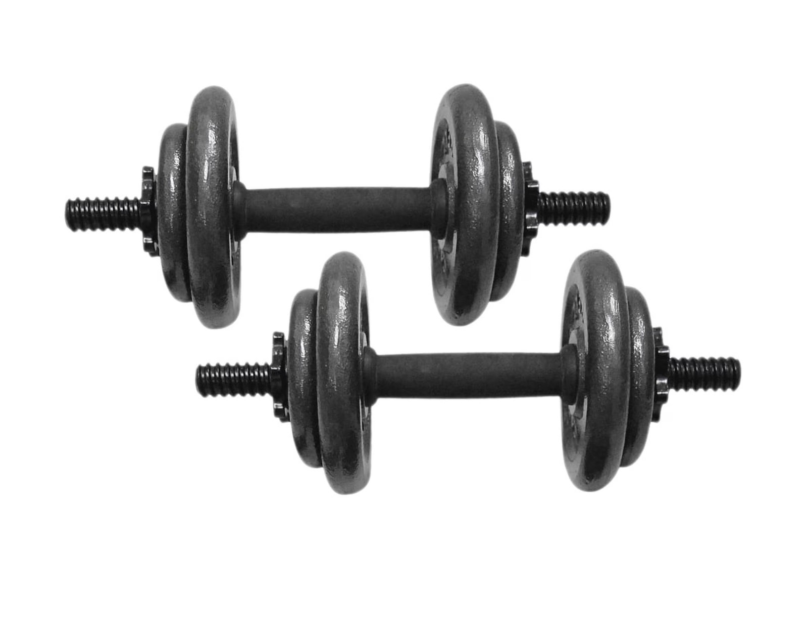 Athletic Works 40lb Adjustable Cast Iron Dumbbell Set