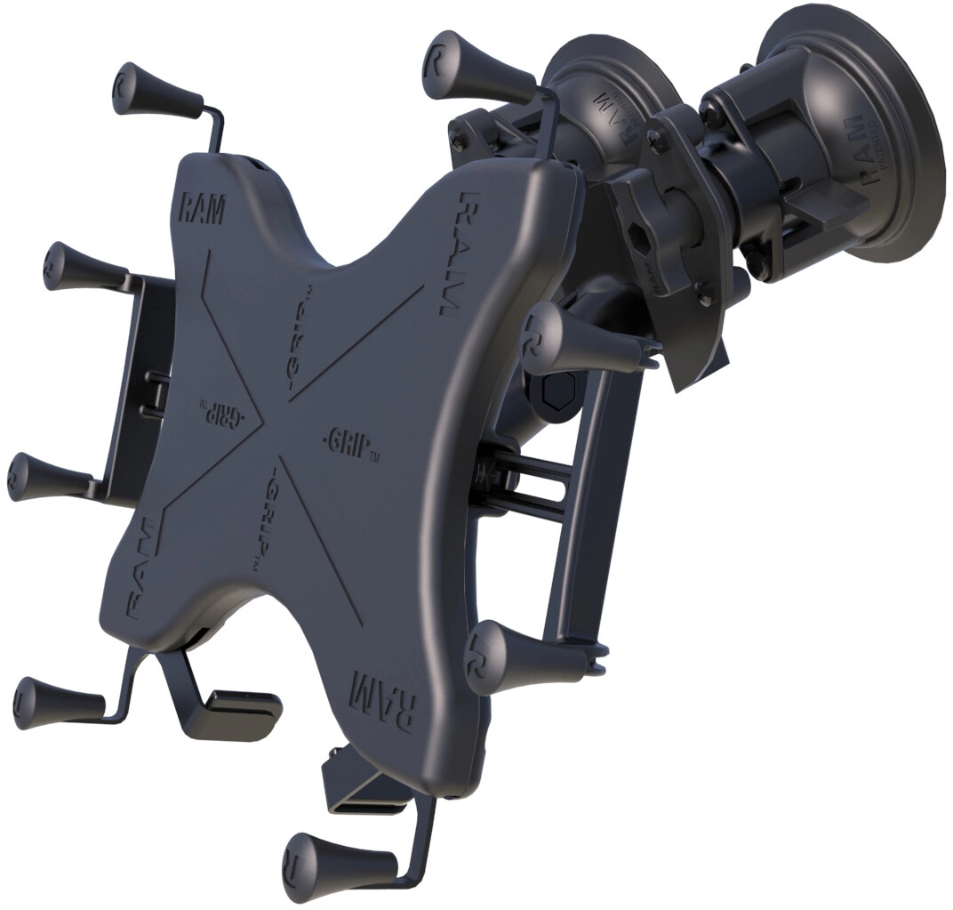RAM X-Grip Universal 12" Tablet Double Suction Cup Mount RAM-B-189-PIV1-UN11U